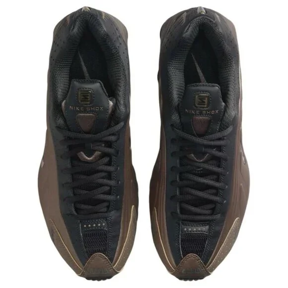 Nike Shox R4 Ironstone Off Noir AR3565-007 Women's Size 8 NEW - Picture 4 of 8